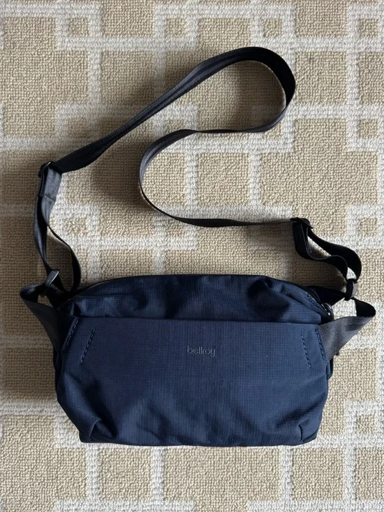 Bellroy Sling Crossbody Bag Navy Everyday Casual Travel Minimalist EDC OS - Picture 10 of 15